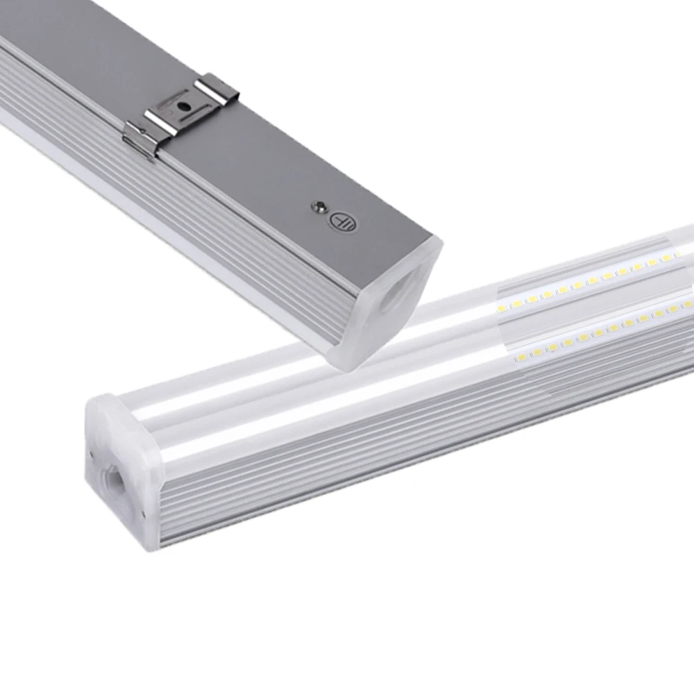 High Lumen Double T5 8ft Fixture Led Linear Light 1200mm 2400mm Replace T12 Fluorescent Tube