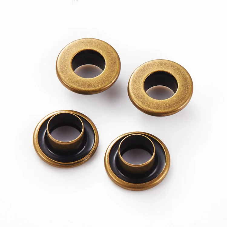 
HOT SALE Nickle Free Custom High Quality Brass Metal Shoes Eyelet Button And Mini Shoe Lace Eyelet 