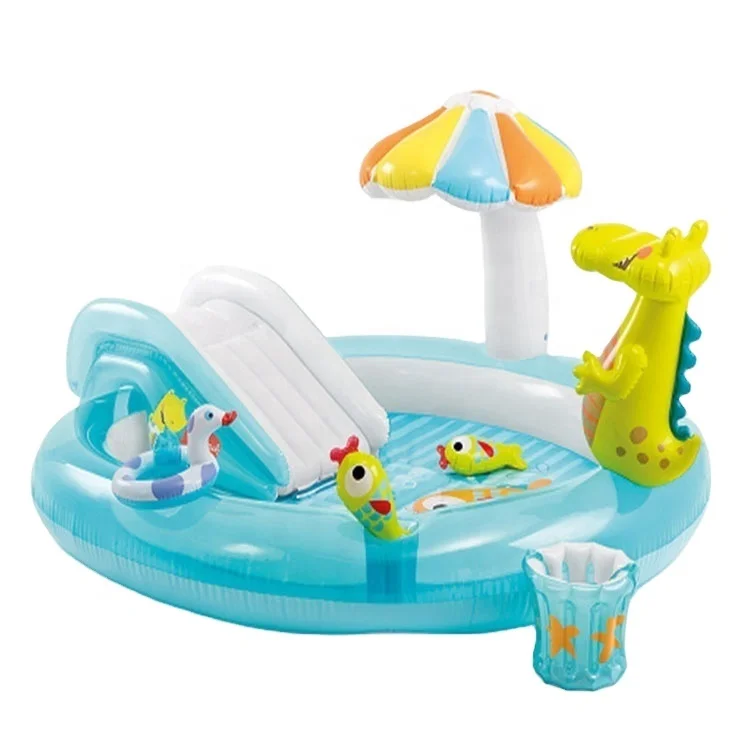 

INTEX 57165 Kids Inflatable Gator Play Center, As photo or customized