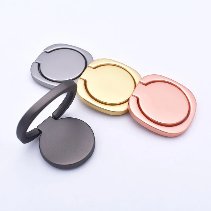 

Factory Wholesale Free Gift Metal Ring 360 Flexible Cell Phone Holder , Luxury Phone Ring Holder ,Phone Grip Holder, Silver, black, gold , rose gold , can customized different colors