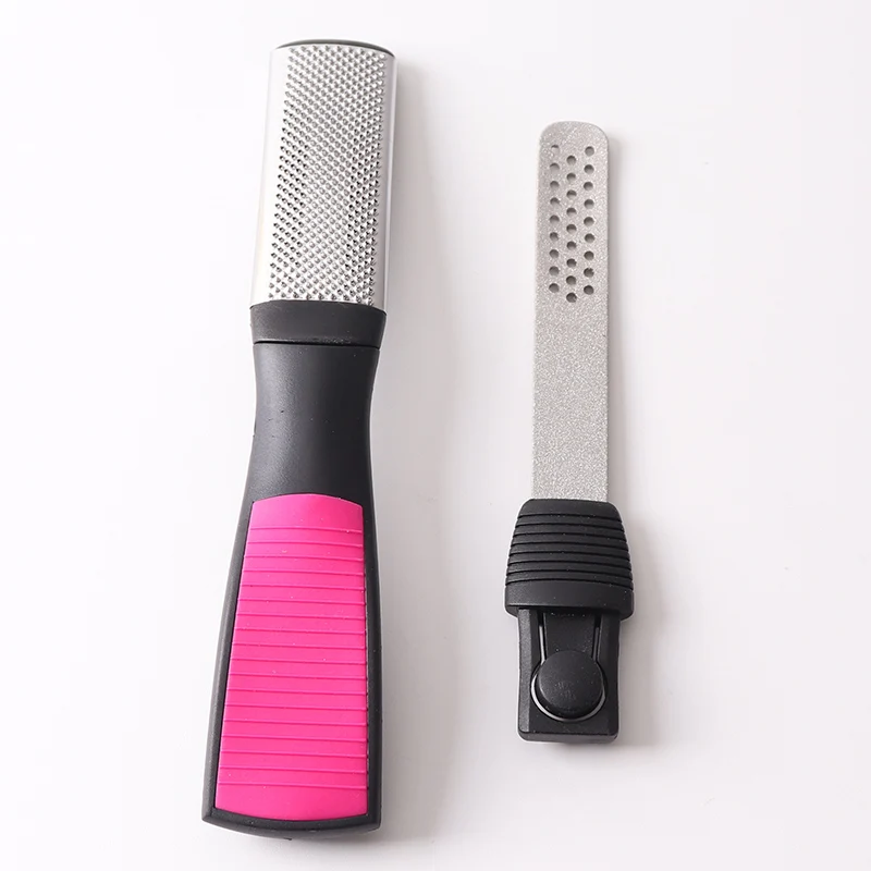 

small plastic foot rasp pink, Customized