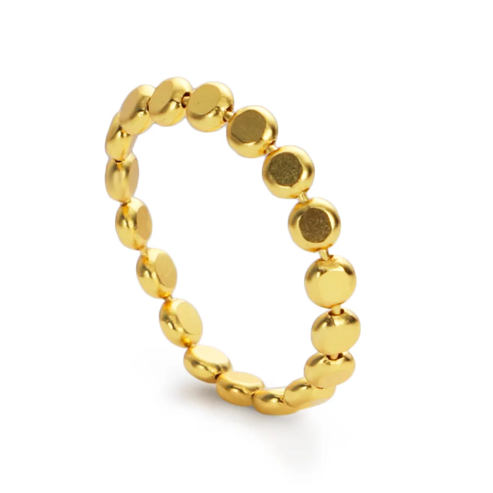 

Chris April in stock 925 sterling silver 14K yellow gold plated rings for women