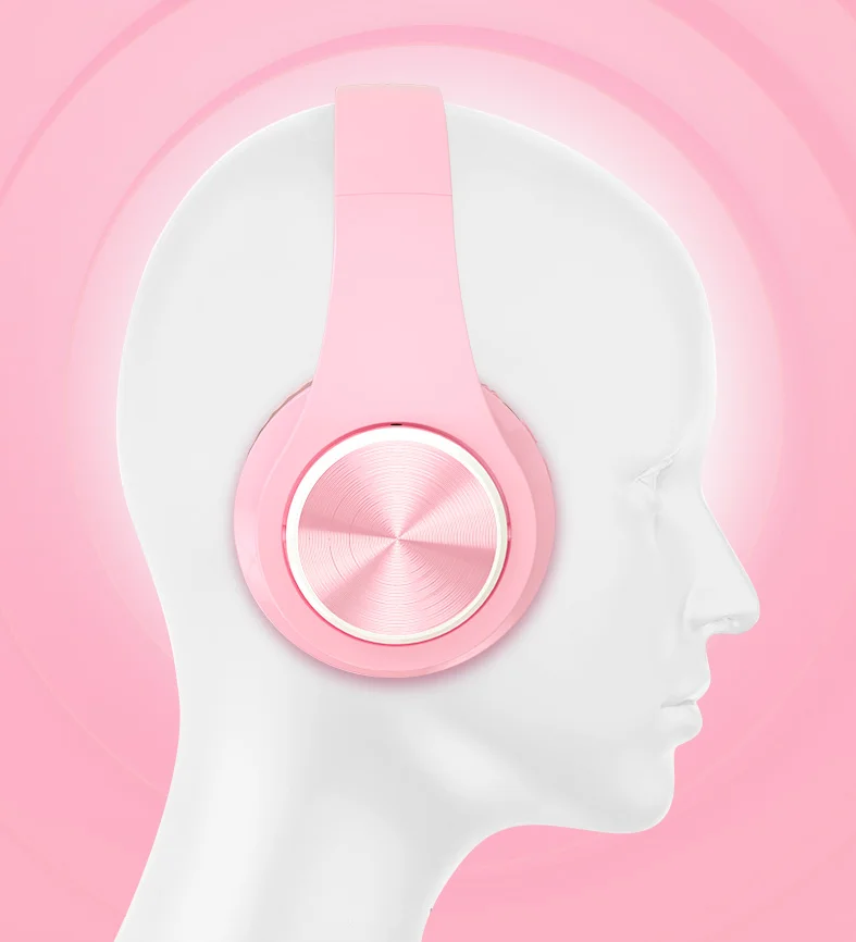 B3 Original Factory Wireless Headband Stereo Headphones Low Bass BT V 5.0 Foldable Headsets with Microphone Support SD/TF Card - ANKUX.COM