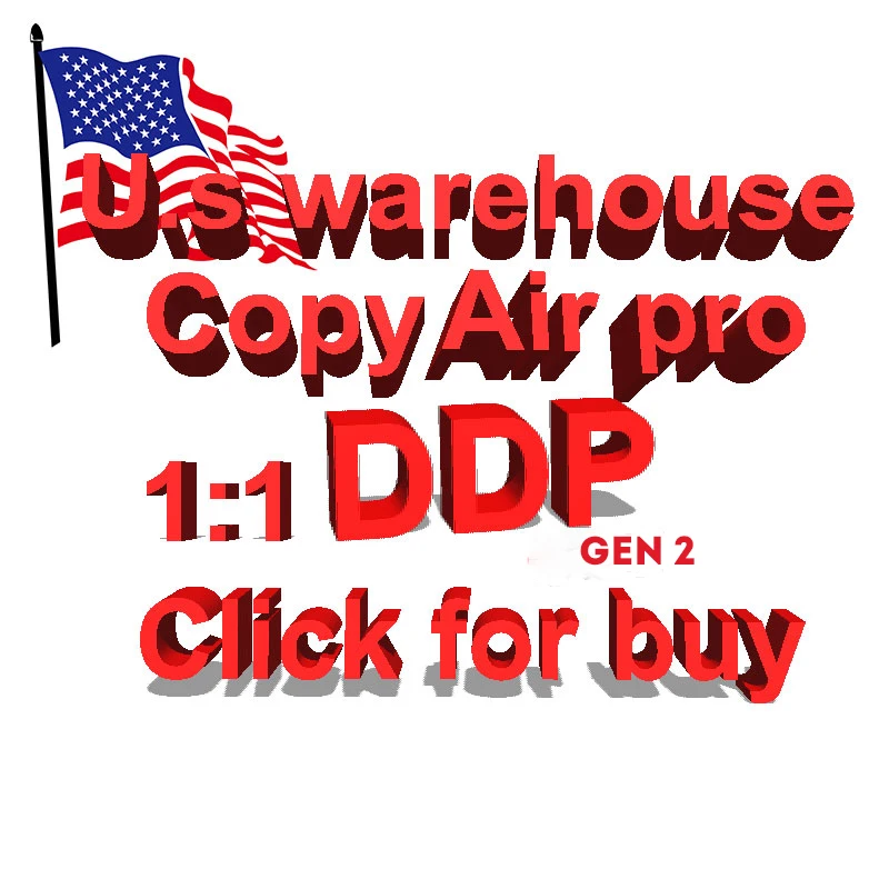 

U.S Warehouse Free Shipping Air Gen 2 Airbuds 3 Aiaha JL Chip TWS Earphones Wireless Earbuds GPS Gen 2 Air 2 3, White