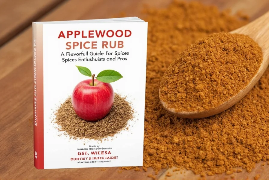 Applewood spice rub in a jar