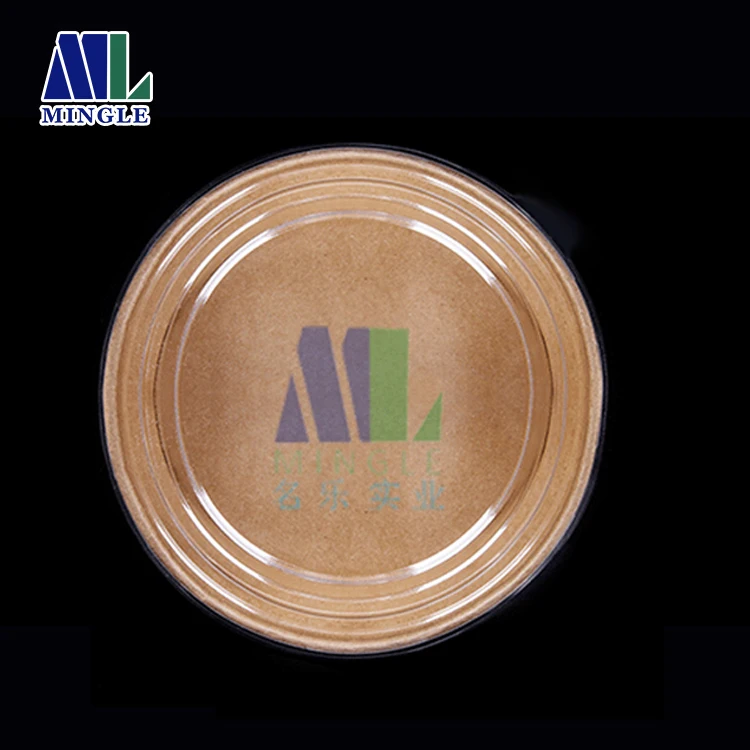 
500ml 750ml 1000ml 1100ml 1300ml Disposable Kraft Paper Bowl Take Away Salad Bowl with Lid 