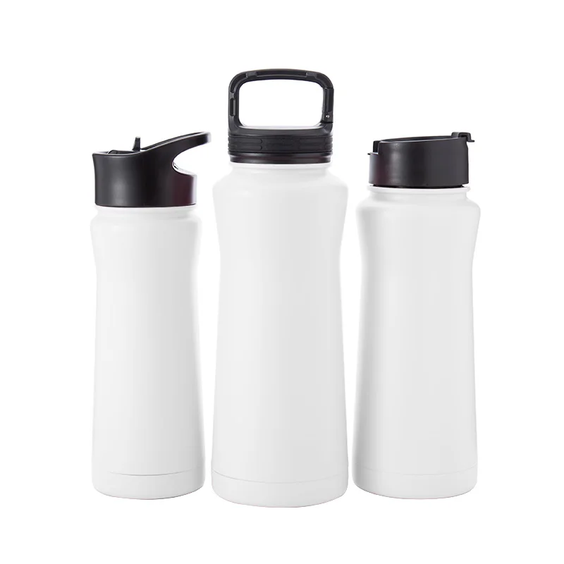 

Everich In Bulk Stock Vacuum Tumbler Drink Bottle Sport Frosted Stainless Steel Water Bottle, Customized color