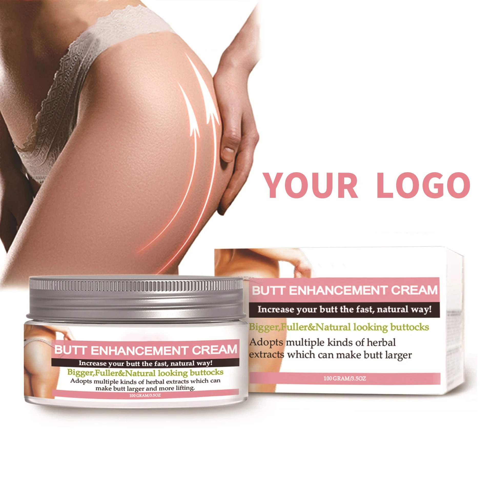 

Amazon Hot Sale Natural Oil Hip Up Cream Firm Butt Massage For Woman Sexy Buttocks Hip Up Cream Original