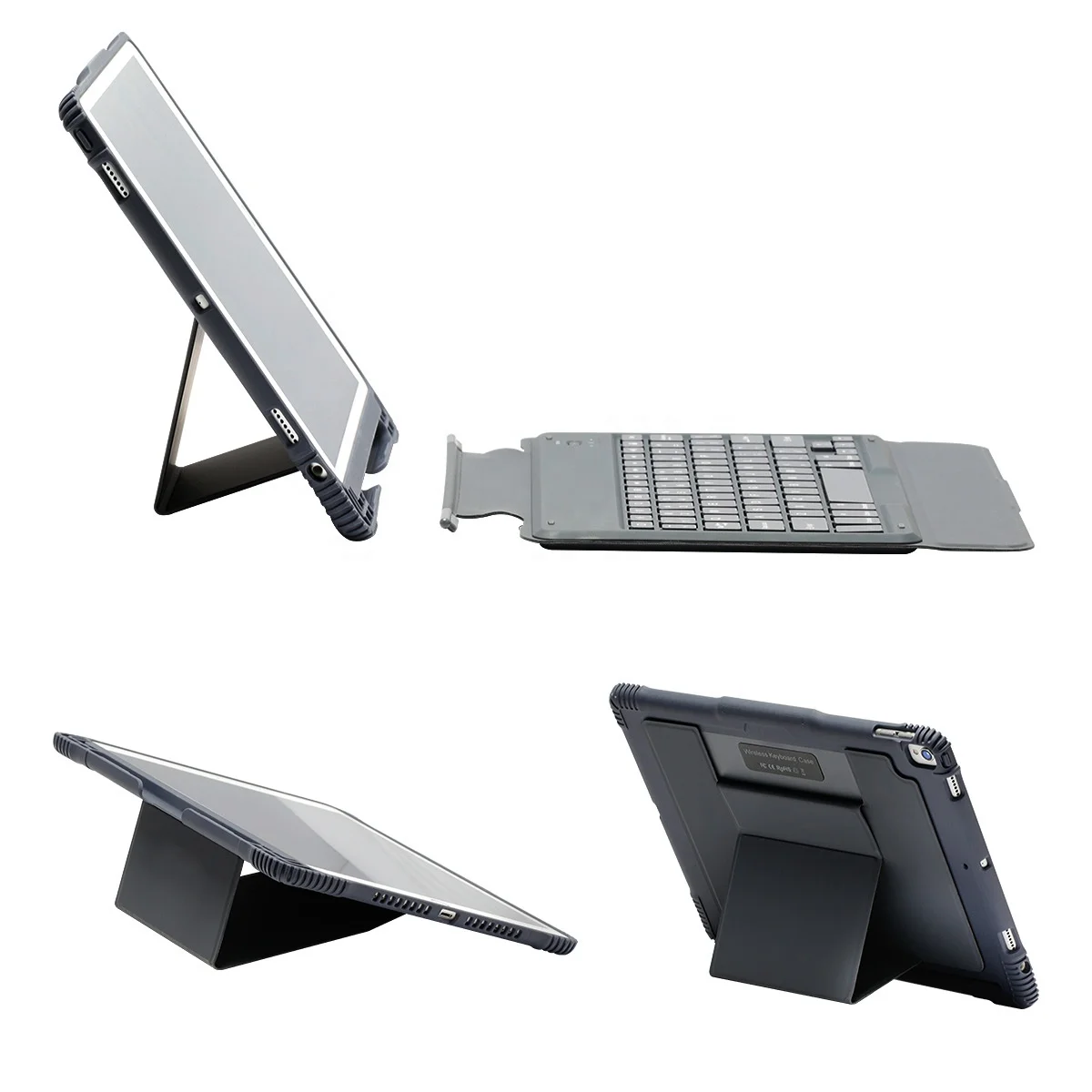 

High quality Universal 10.5 10.2 inch wireless keyboard tablet cover shockproof rugged case