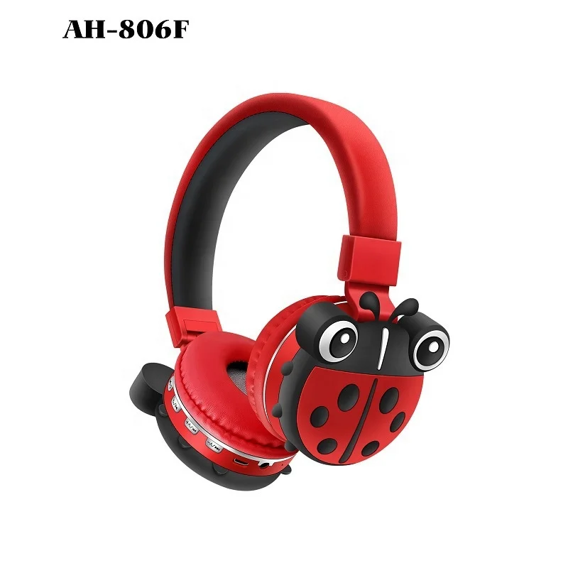

Newest AH806F Kids Headphones Wireless BT Headset Earphone Children