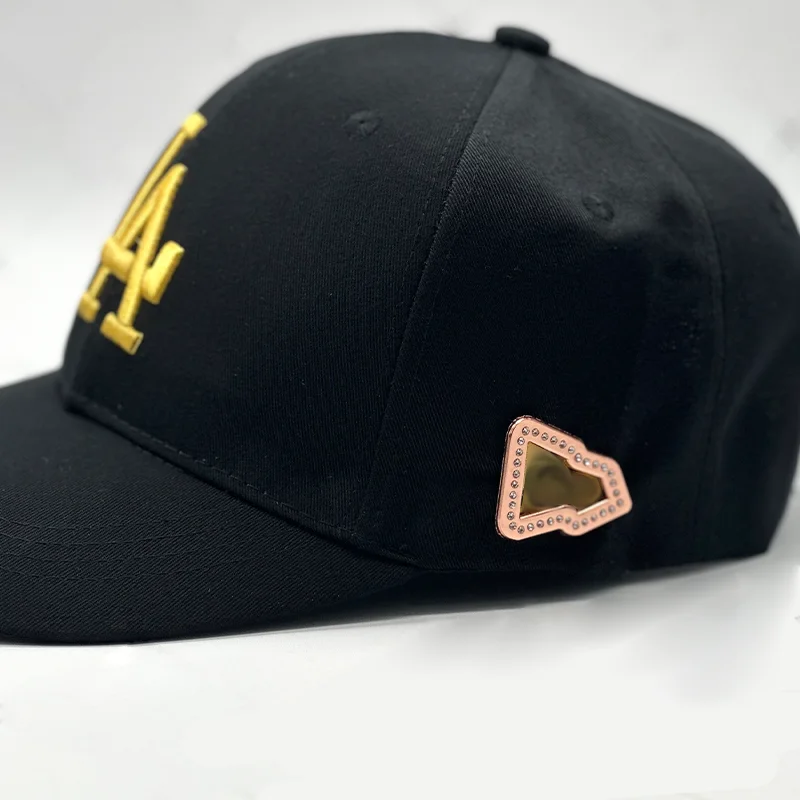 

Wholesale Metal Baseball Hats New Era Clip Pins Hat Frame Pin with Rhinestones