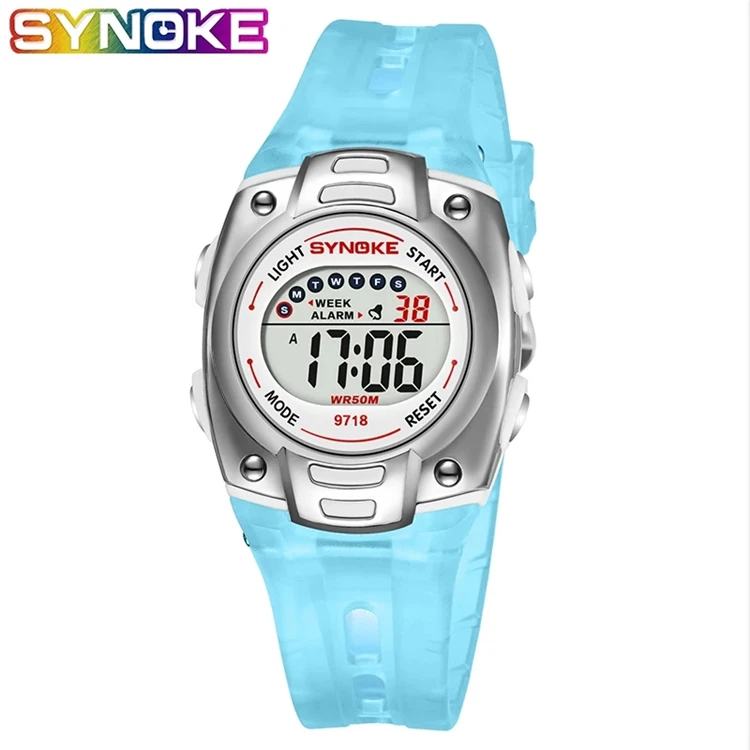 

SYNOKE Silicone Children's Watch Kids Watches Boys Waterproof Baby sports watches relogio infantil menino dropshipping 2019