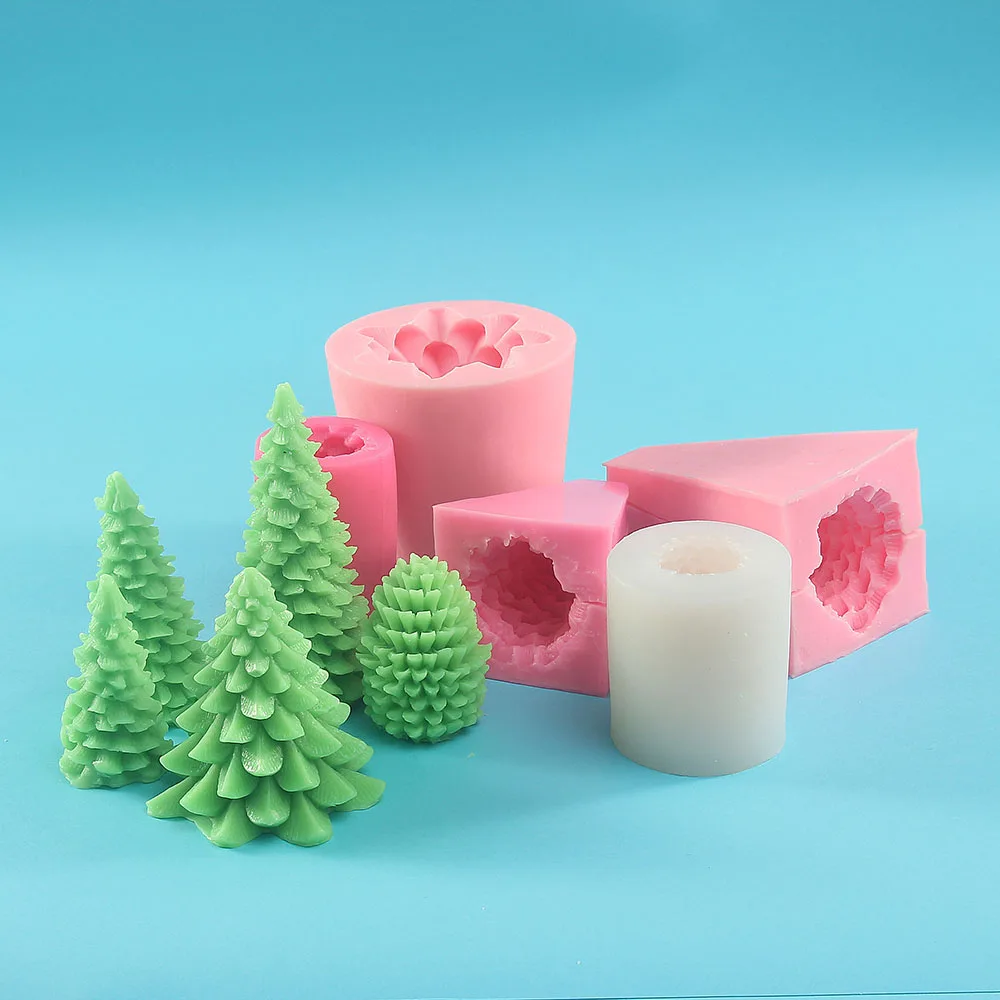 

Christmas tree silicone mold BK1244 BK1233