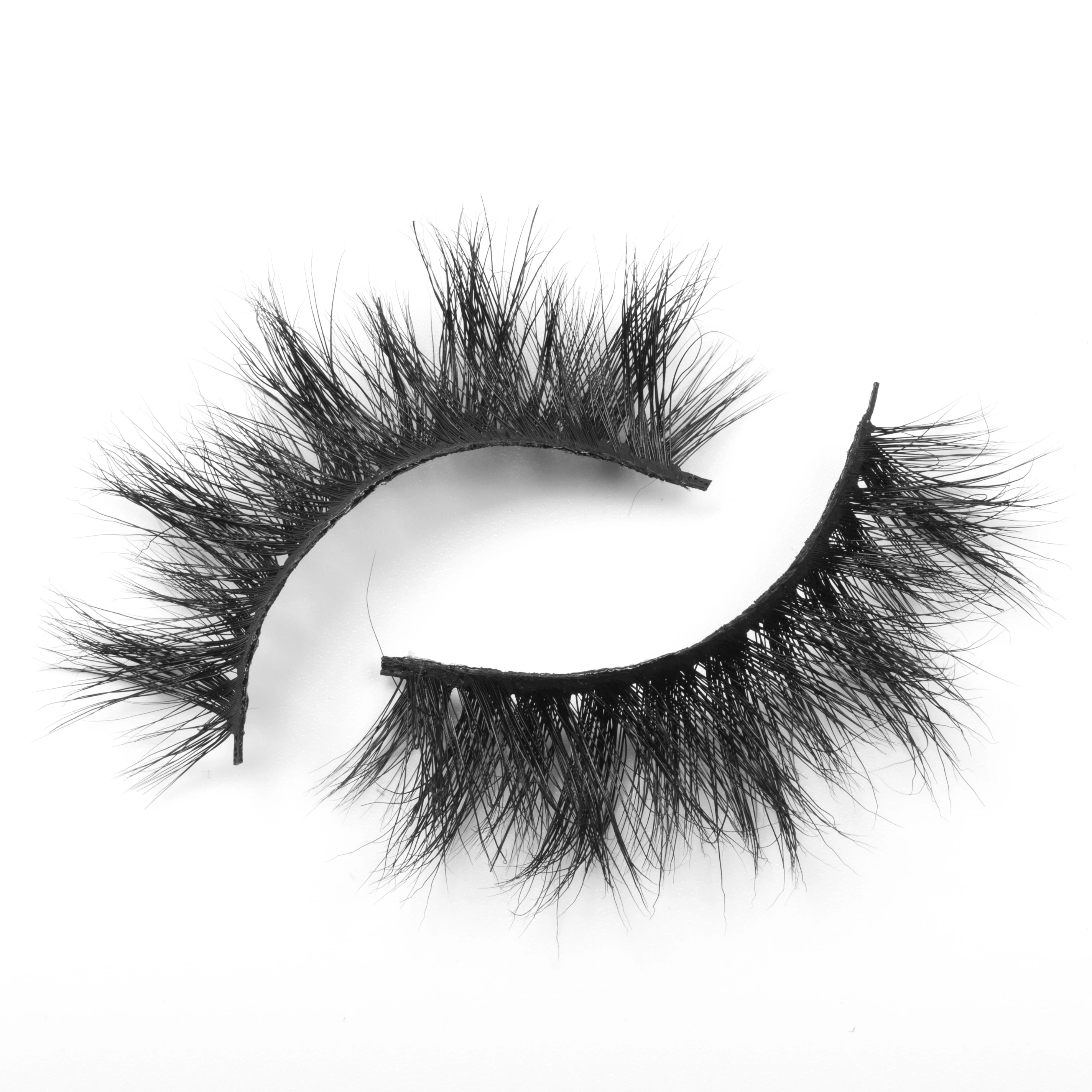 

Vegan Mink 18 mm Private Label Wholesale Natural 3D Mink Eyelashes