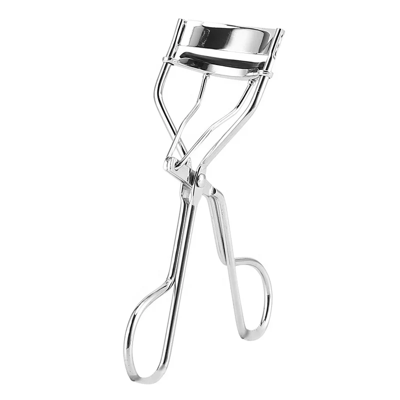 

No MOQ private label wholesale eyelash curler lash curler eyelash mirror make-up cosmetic make up wholesale, Silver