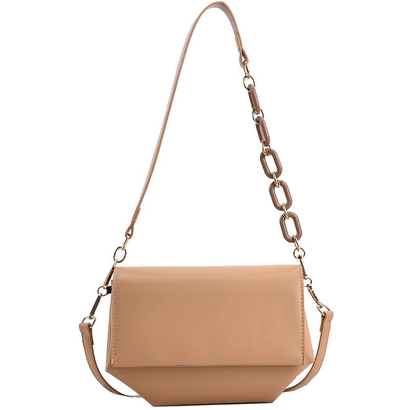 

2021 Luxury Brand Messenger Bags Crossbody Purse Pu Leather Handbag Women Designer Chains Flap