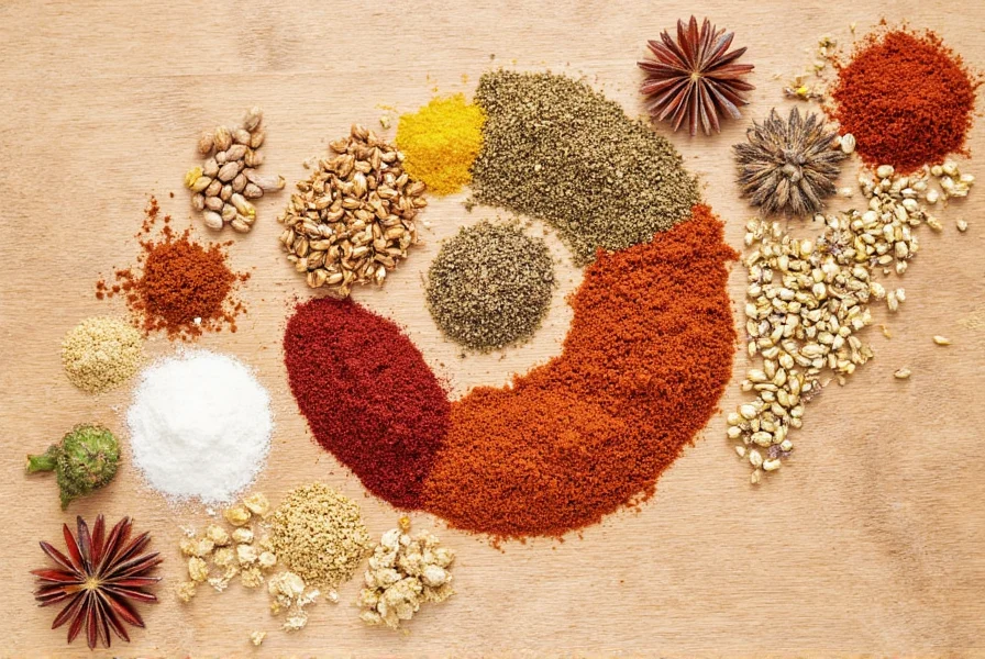 Assorted spices