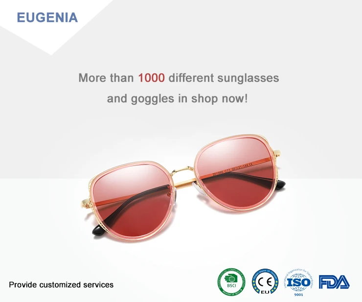 EUGENIA  Women Polarized Sun Glasses  UV400 Brand Design Newest Sunglasses Private Label Sunglasses