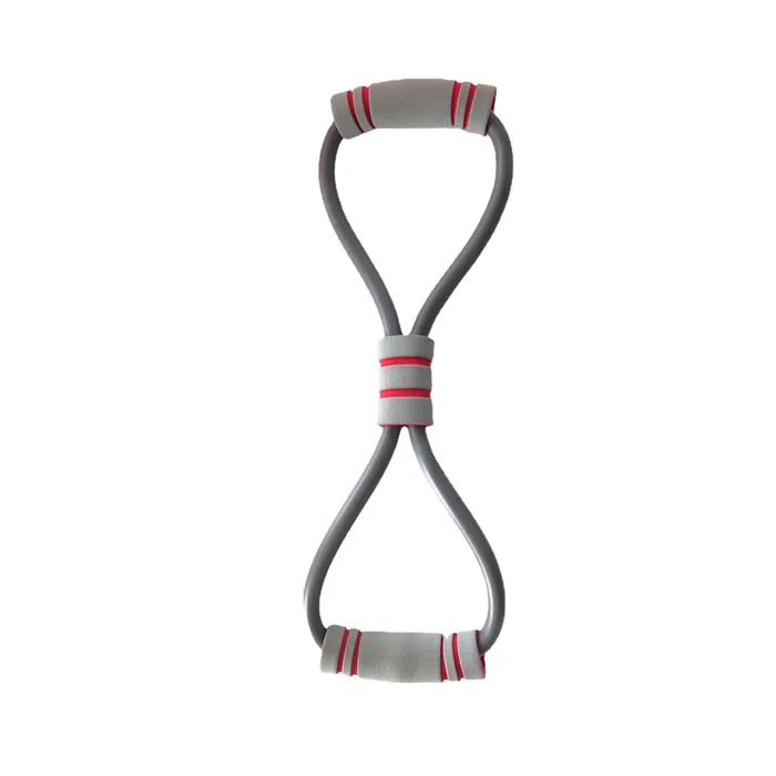 

Resistance band fitness women home training back arm elastic exercise resistance band, Grey