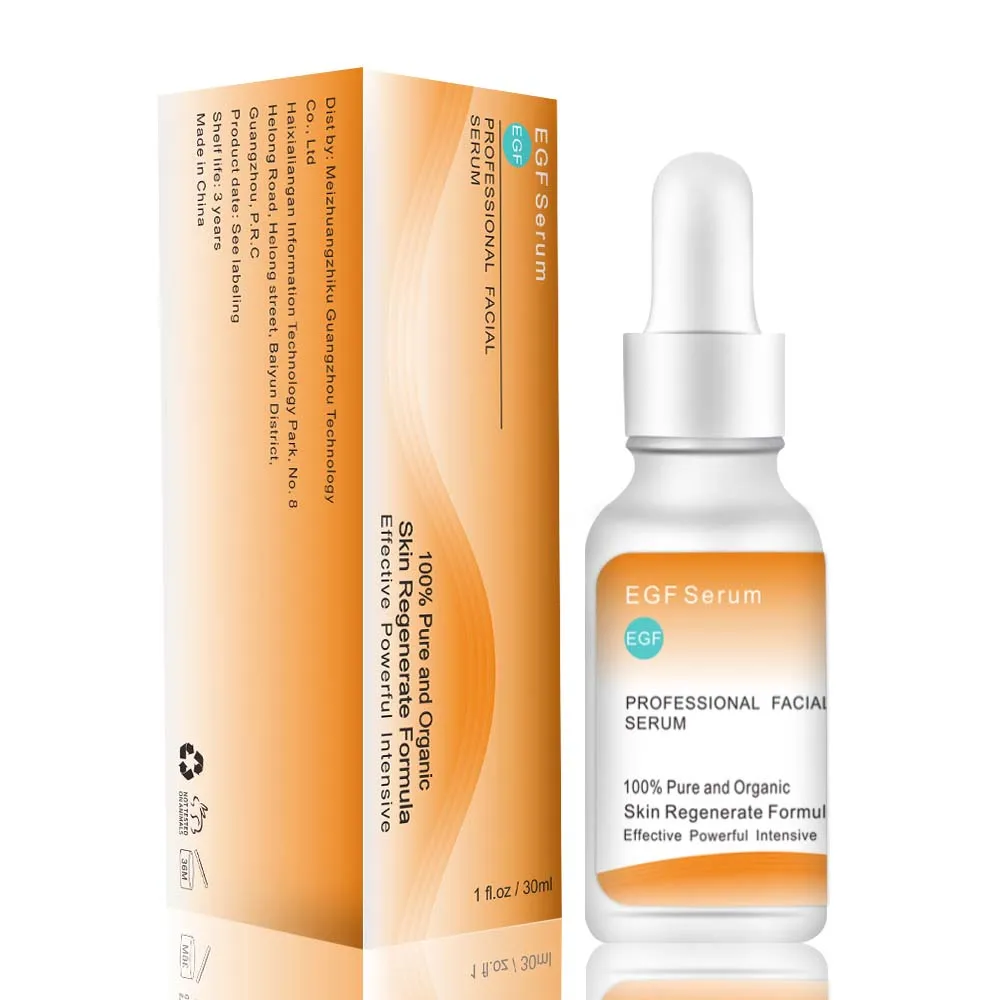 

2020 Wholesale Customer's Brand Accepted Face Serum, Nourishing Anti-aging Firming EGF Serum 30ml, Colorless