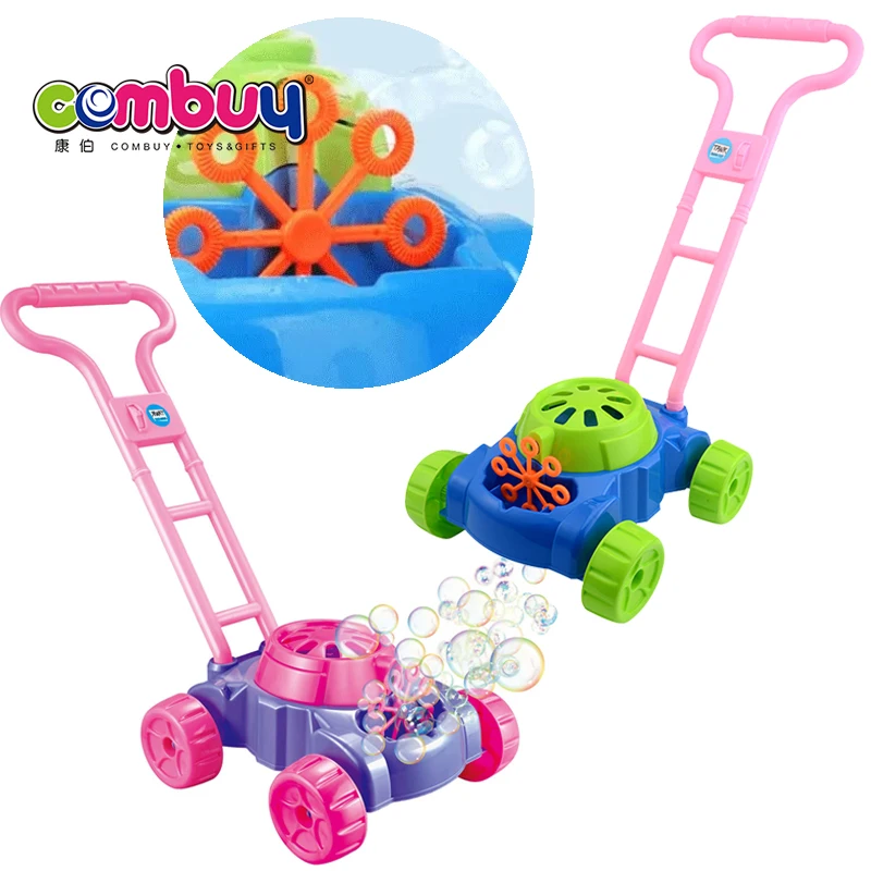 Hand propelled cart outdoor electric lighting musical toys truck bubble tanks