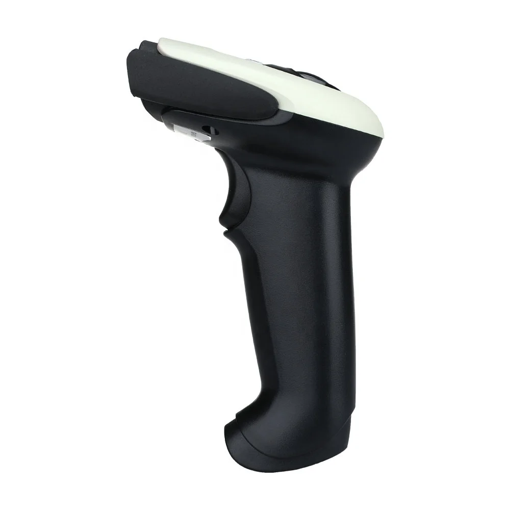 

Eyoyo Adjustable Stand Wireless 2D Barcode Scanner Handheld Barcode Reader Support B-T, 2.4G Wireless and USB Wired 1-year, Black. white