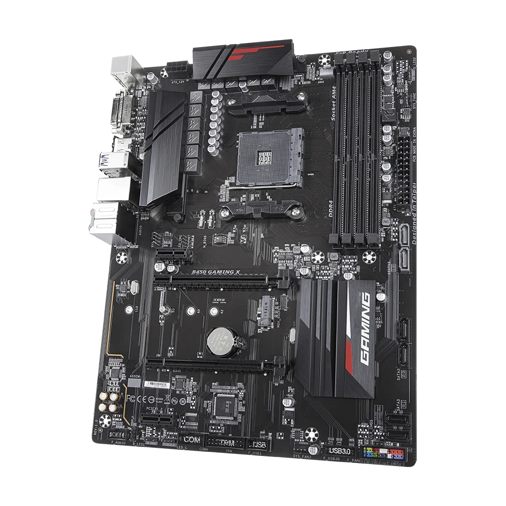 

pc motherboard b450 desktop B450 Gaming X i3 i5 i7 SATA2.0 4pcs DDR4 2933/2667/2400/2133 MHz