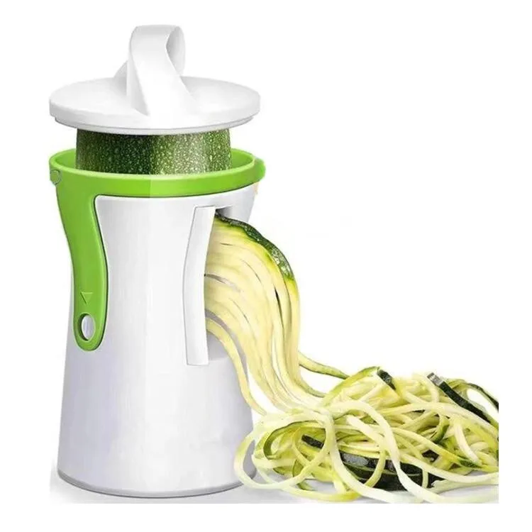 

Dropshipping Multi-function Stainless Steel Vegetable Slicer Manual Spiralizer Peeler Kitchen Accessories