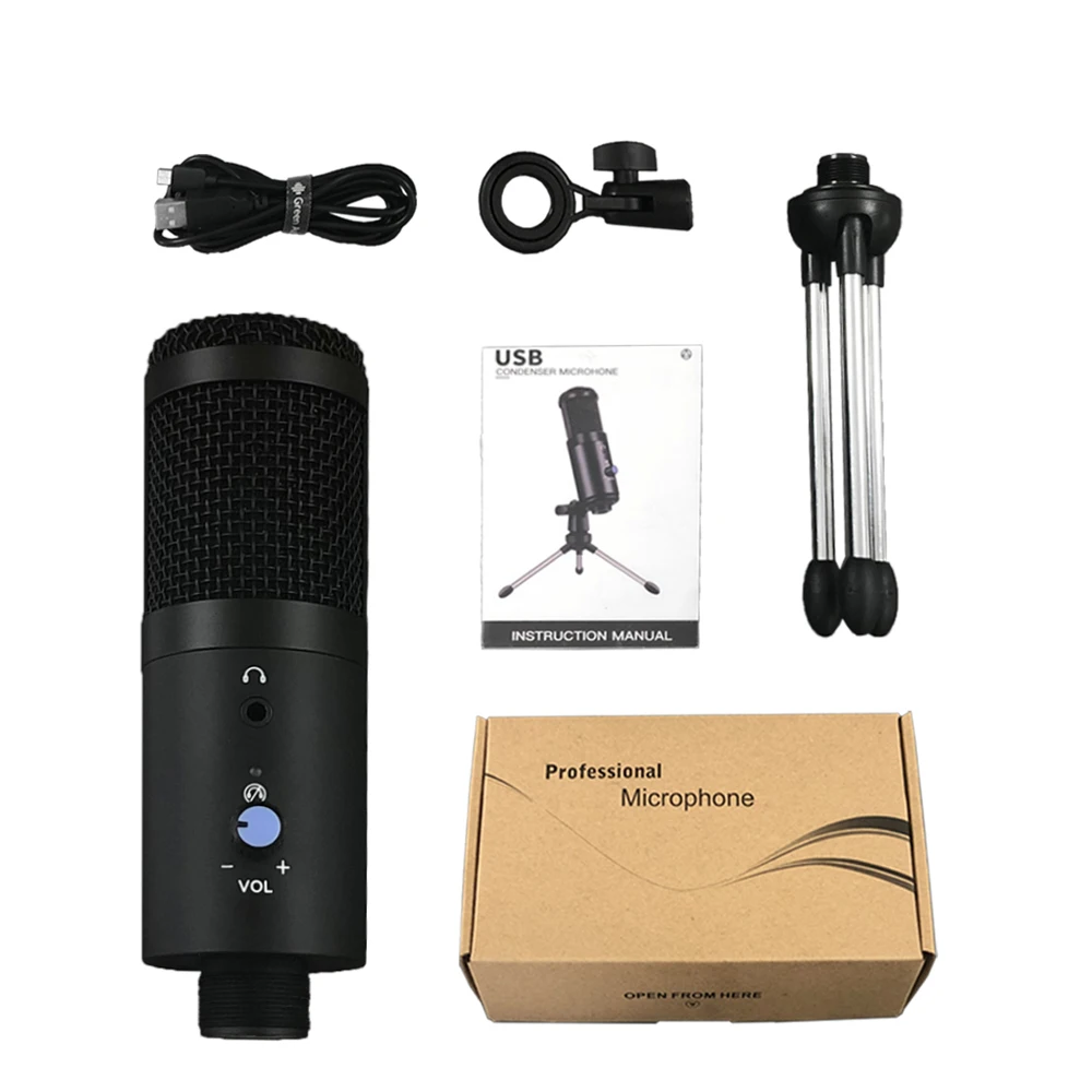 

GAM-A6 New product Smart noise MIC reduction professional usb studio stand condenser microphone