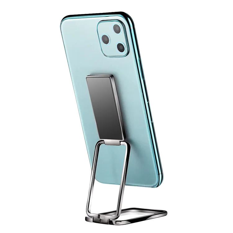 

Folding metal magnetic mobile phone bracket mobile phone accessories finger kickstand mobile phone metal ring holder, Black, silver, gold, rose gold