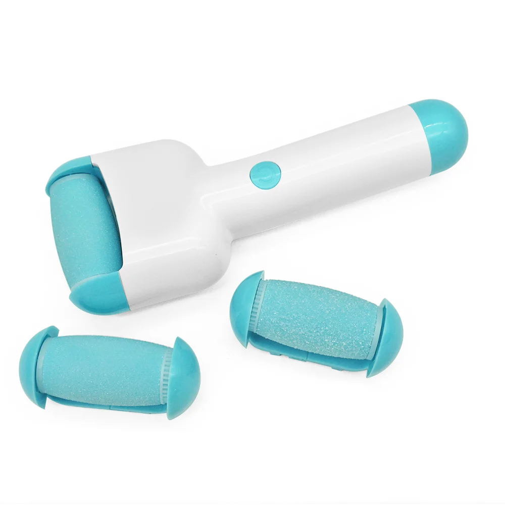 

Hot selling machine callus remover foot file hard skin epilator hair removal machine foot callus remover, Pink/blue
