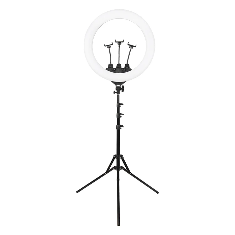 

22 Inch 552XSA Photographic LED Selfie Ring Light with Tripod Stand Fill Light with Stand for Smartphone