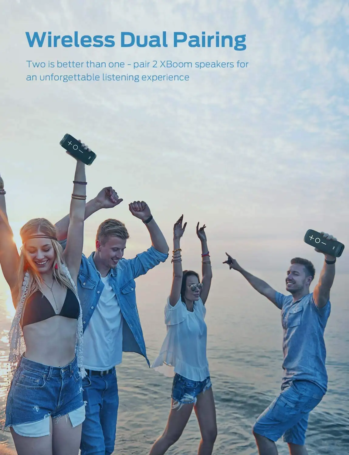 Tribit StormBox Bluetooth Speaker IPX7 Waterproof XBass Bluetooth Wireless Speaker - ANKUX.COM
