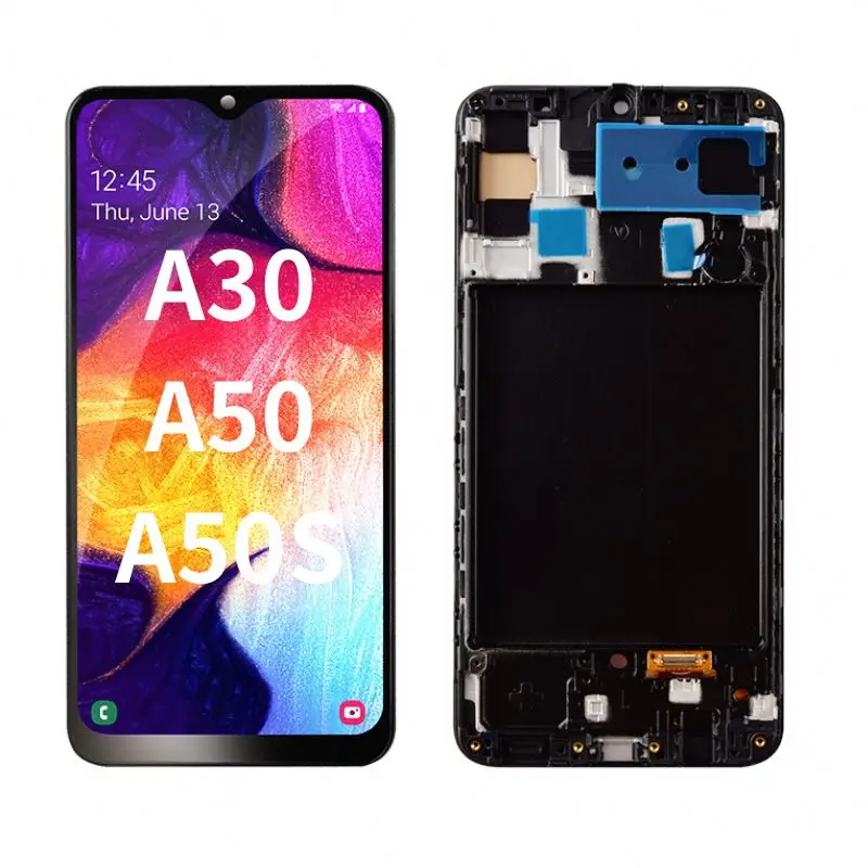 mobile phone LCD oem for samsung a10 a20 a30 a40 a50 a70 lcd display screen