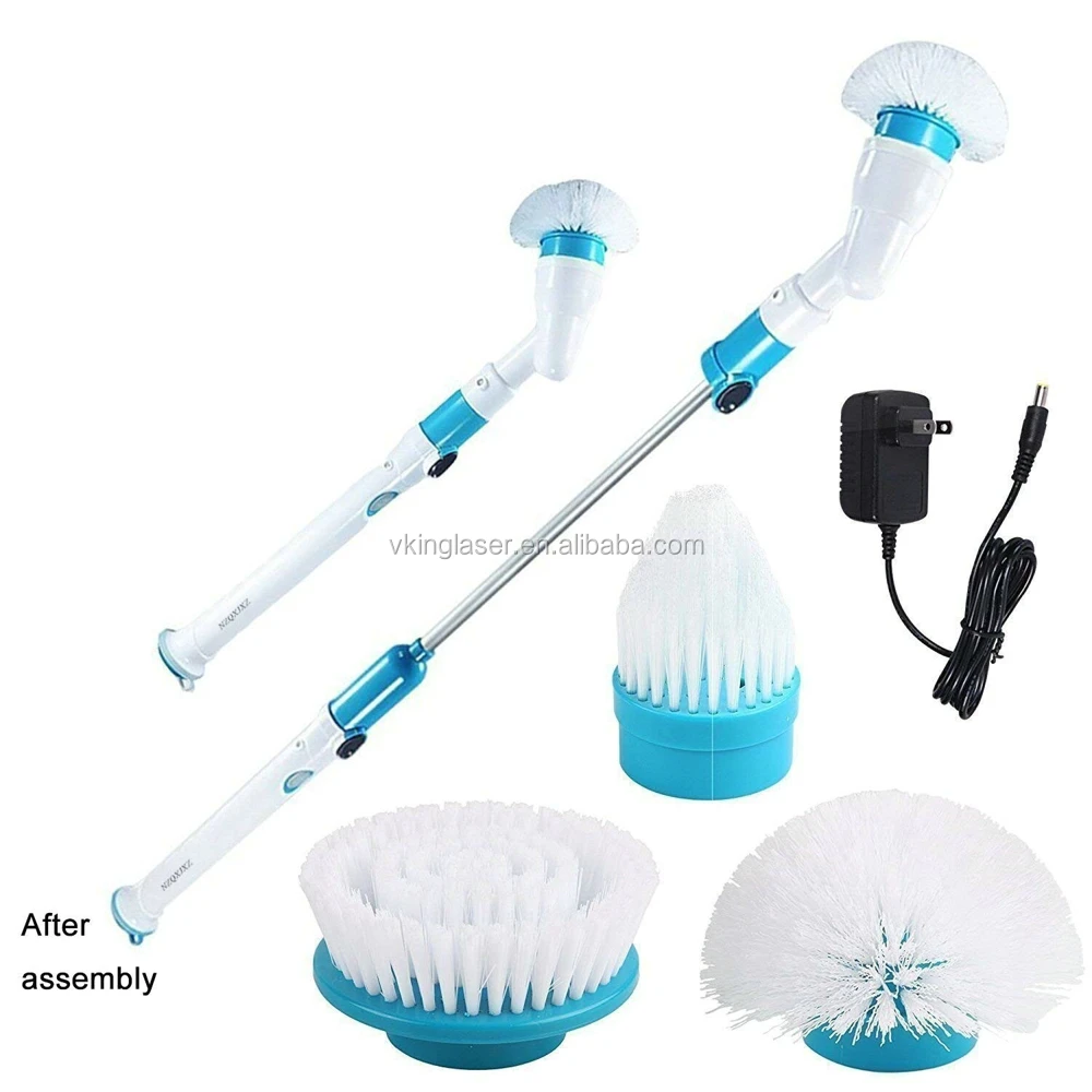 Turbo Scrub Electric Cleaning Brush Head Set 3 Heads For Multi Purpose Uses Shopee Philippines