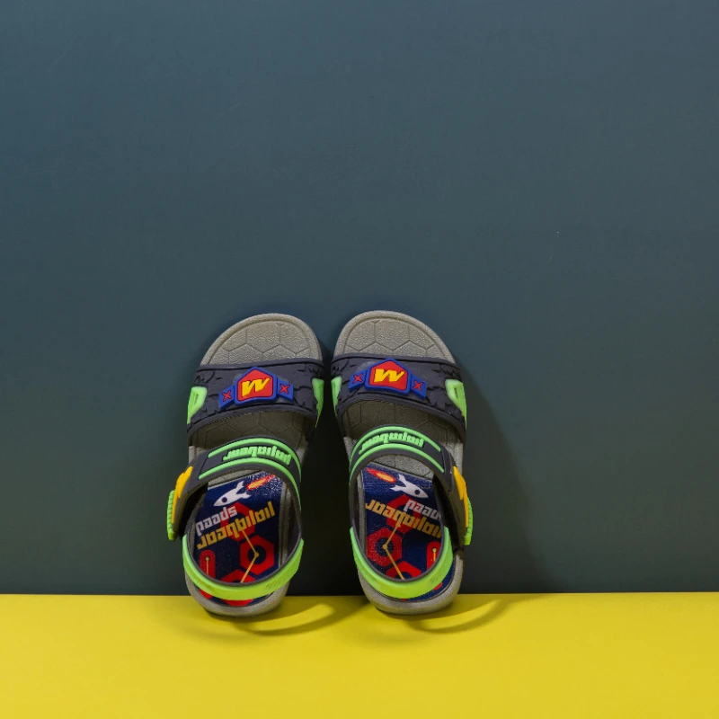 

Cuhk children 2021 new south korean fashion summer slip-on slippers for little boys beach shoes for children