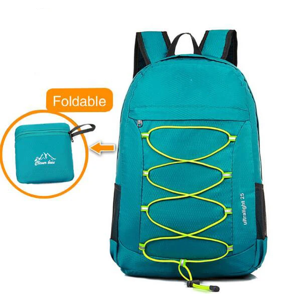 

Lightweight hiking extreme sports backpack foldable gym bag foldable backpack waterproof sports bag, Red,orange,rose red,blue,green,black,purple