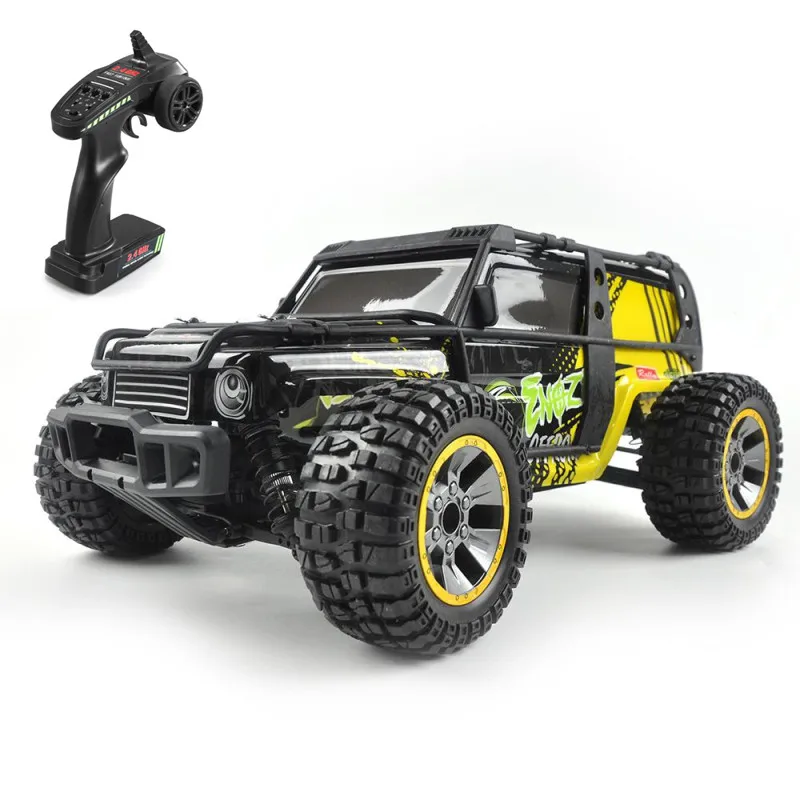 

2021 HOT Sale RC Truck 9204E RC Car 1: 10 4WD 2.4GHZ 45Km/h High Speed Remote Control Car Electric Crawler Off-Road Car RTR, Red/ yellow/green/black