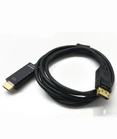 

180cm 6FT 4k @30Hz 1080P HD DisplayPort DP Display Port 1.2 To HDMI 1.4 Cable Adapter Converter for HDTV Projector Laptop PC
