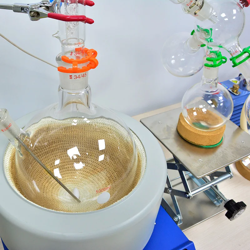 
Best Price 5l Glass Vacuum cbd Short Path Distillation 