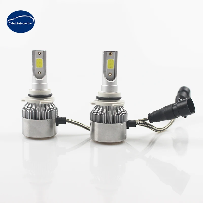 Factory TOP Selling Auto Lighting H10 9005 HB3 9006 HB4 H11 H4 H7 Led H1 H3 Car LED Headlight 6000K Light Bulbs H4 c6 led