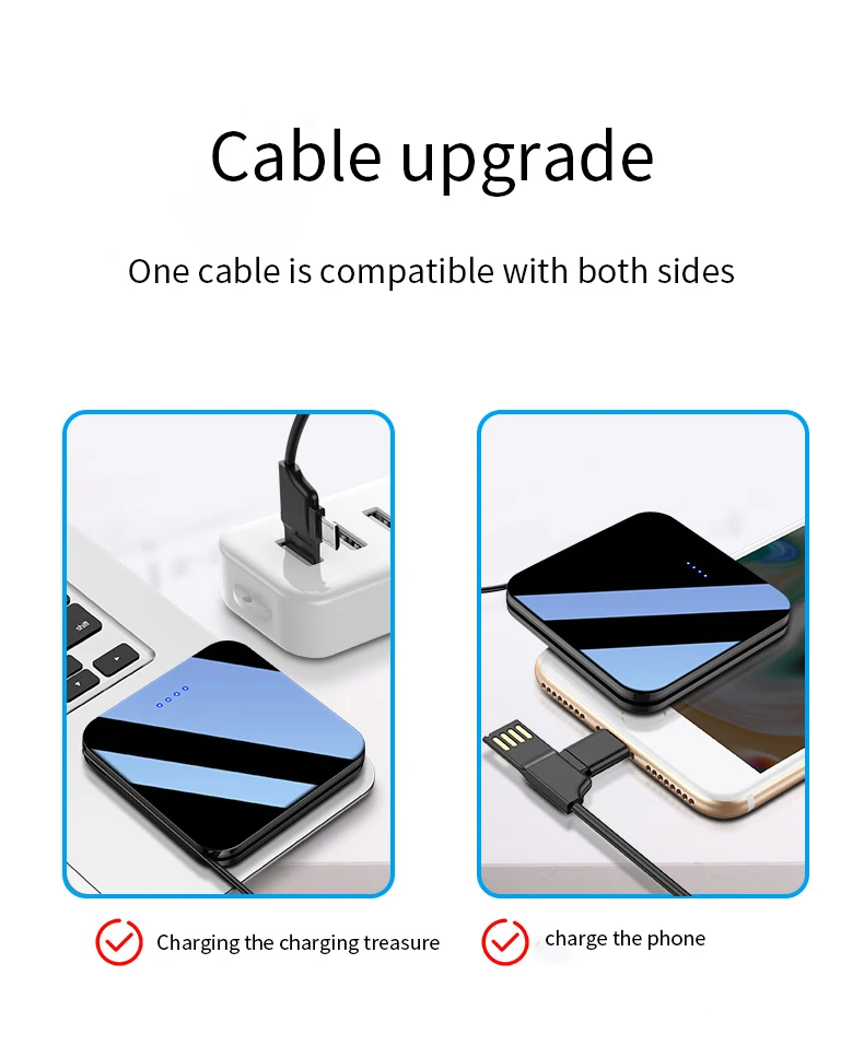 LAIMODA power bank 10000mah portable pawer bank powers phone chargers portable Power Banks mi portable power station - ANKUX.COM