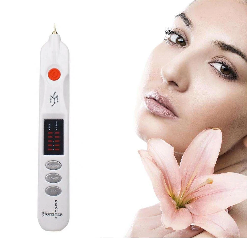 

portable Mini Facial Freckle wireless plasma laser mole skin tag remover pen