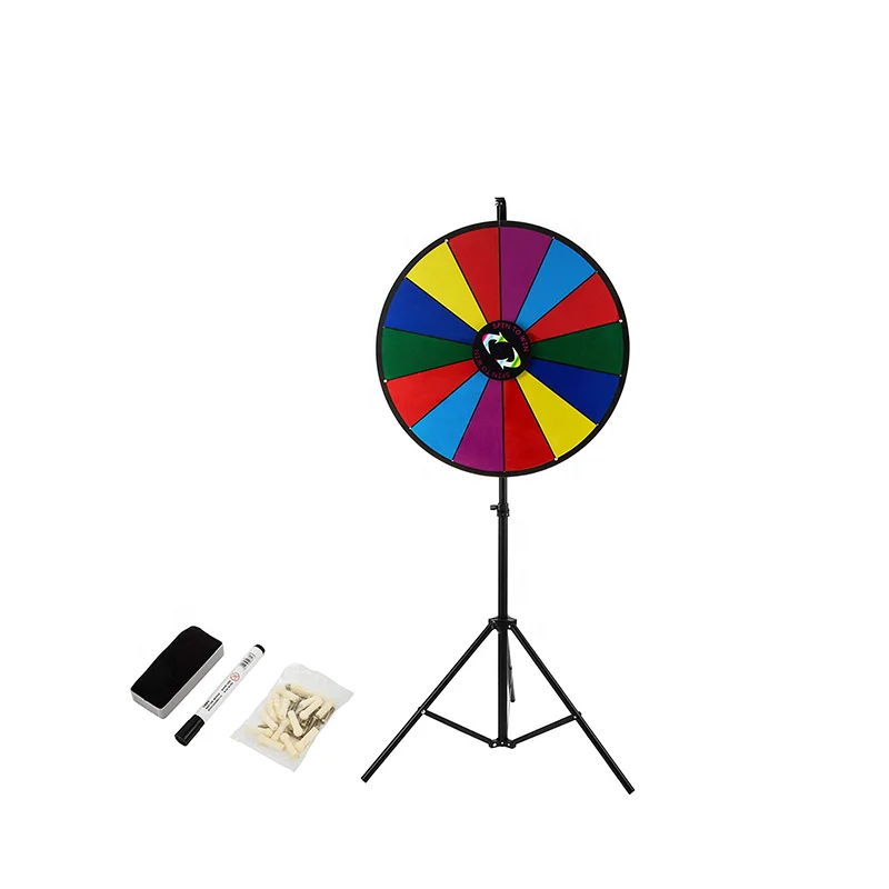 

New Floor Stand Spin Game Carnival Prize Wheel Fortune Wheel, Standard/customized