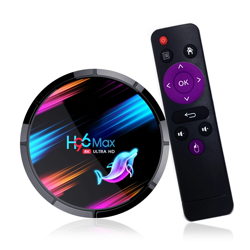 

H96 Max X3 Android9.0 Tv Box S905X3 H96 max x3 Android 9.0 Smart tv box 8K Dual Band Wifi 1000m Lan H96MAX X3