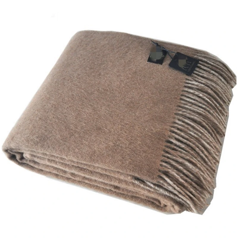 Blue Phoenix Doublesided Blanket 100 Camel Hair Wholesale Borrego
