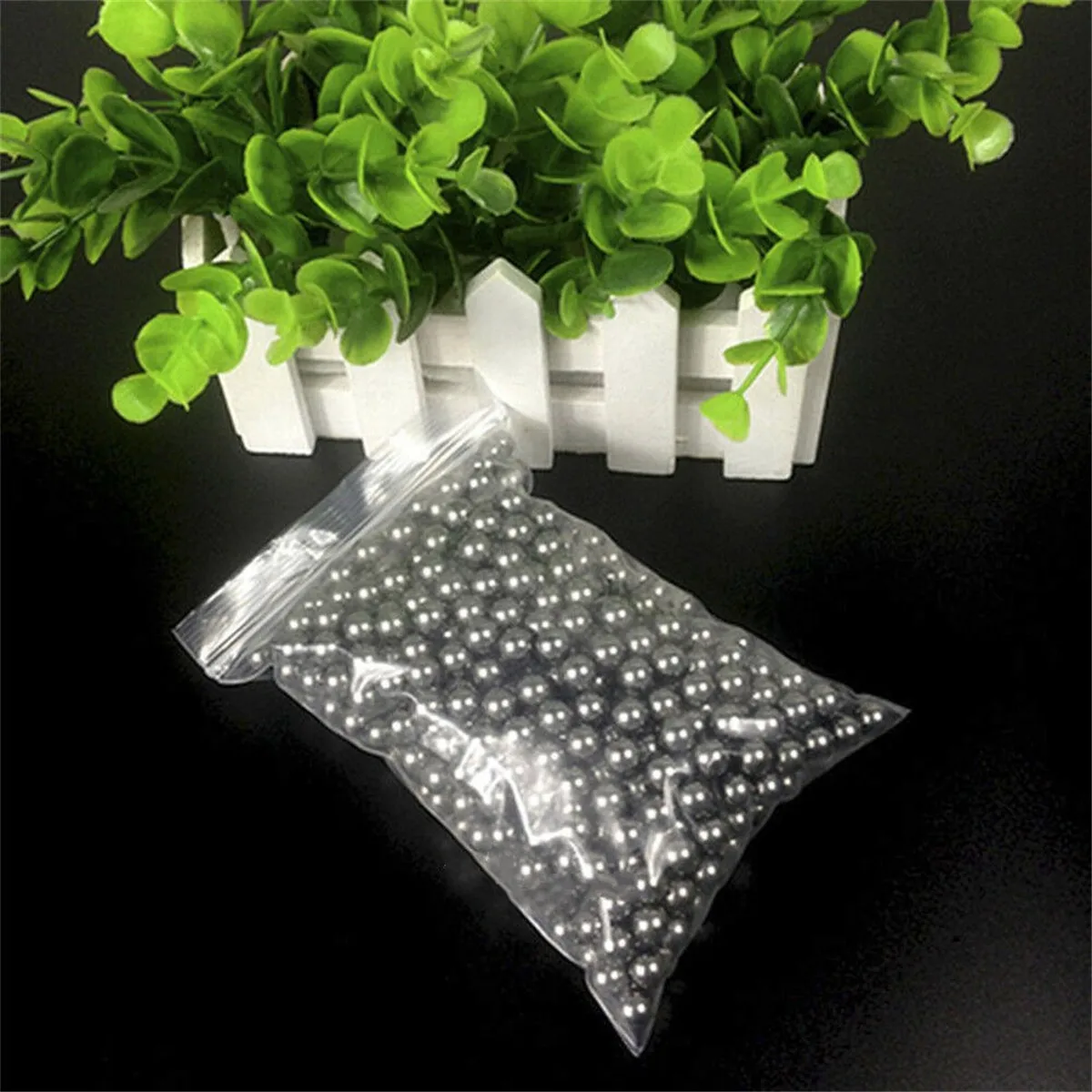 

200pcs/bag 4.5mm Steel Balls Hunting Slingshot Stainless Steel Slingshot Balls Catapult Slingshot Hitting Ammo Steel Ball