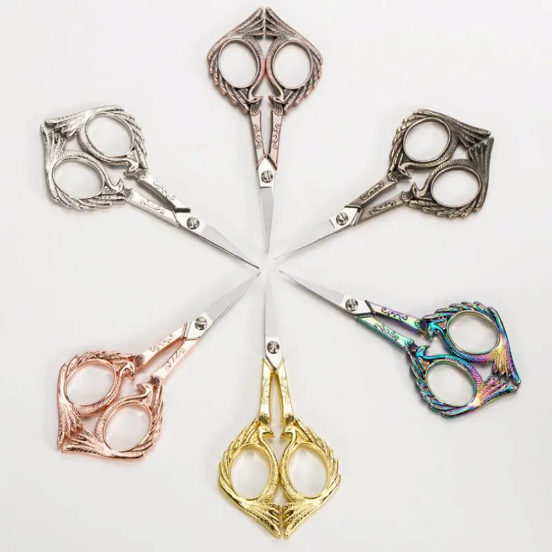 

European Style Classic Tailor Scissors Applique Stainless Steel Vintage Embroidery Scissors for Sewing Crafting