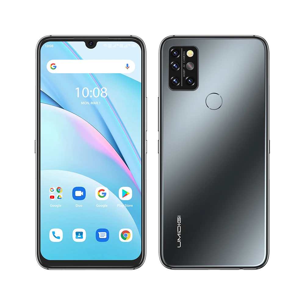 

2021 New UMIDIGI A9 Pro Android 11 Smartphone 8GB+128GB Octa Core 6.3' FHD+ Wate4150mAh Mobile Phone 4Grdrop 48MP Quad Camera