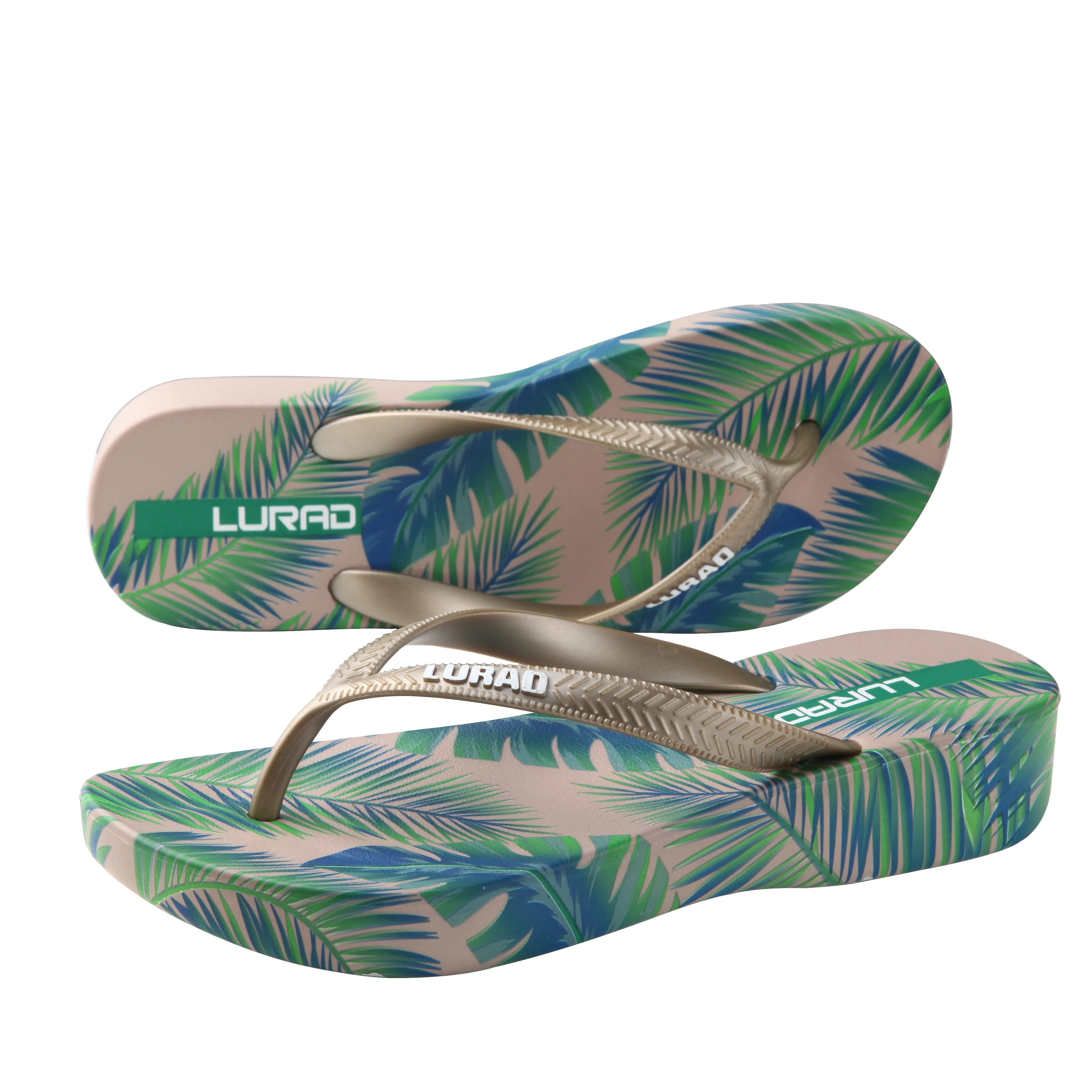 

2021 New arrival Wedge Flip Flops Comfort Beach Slippers Women Casual Flip Flop